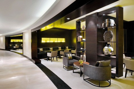 JW Marriott Marquis Dubai club lounge