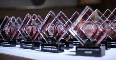 BT Poland Awards 2013 trophies