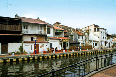 Houses in Malacca