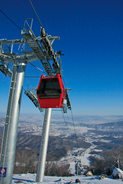 Skiing in China