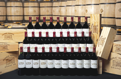 superlot of 360 bottles (1978-2007) from the Château Margaux Private Cellar