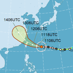Typhoon Soulik Taiwan