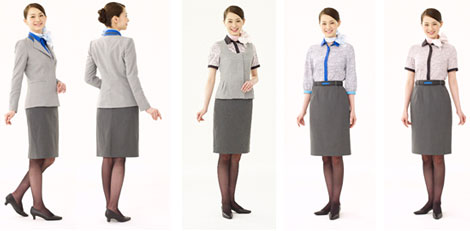 ANA uniforms ground staff female