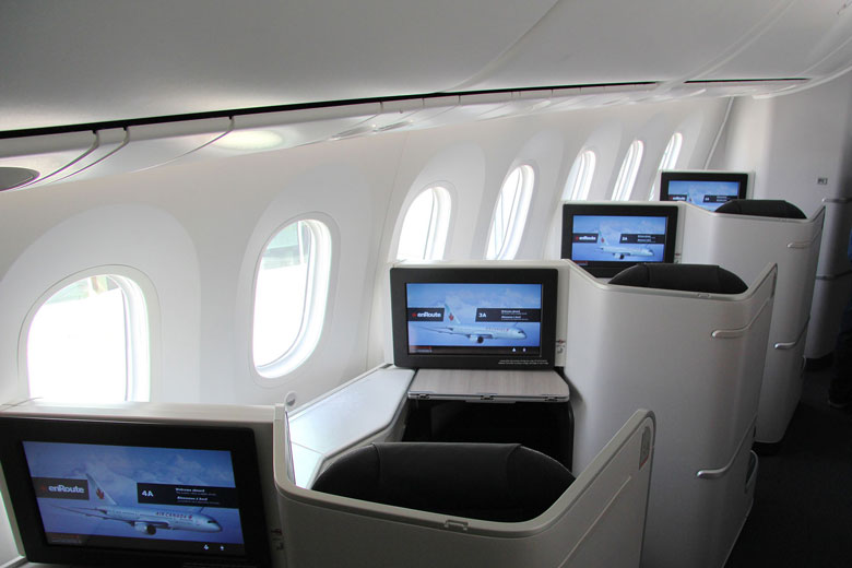 Air Canada International Business cabin