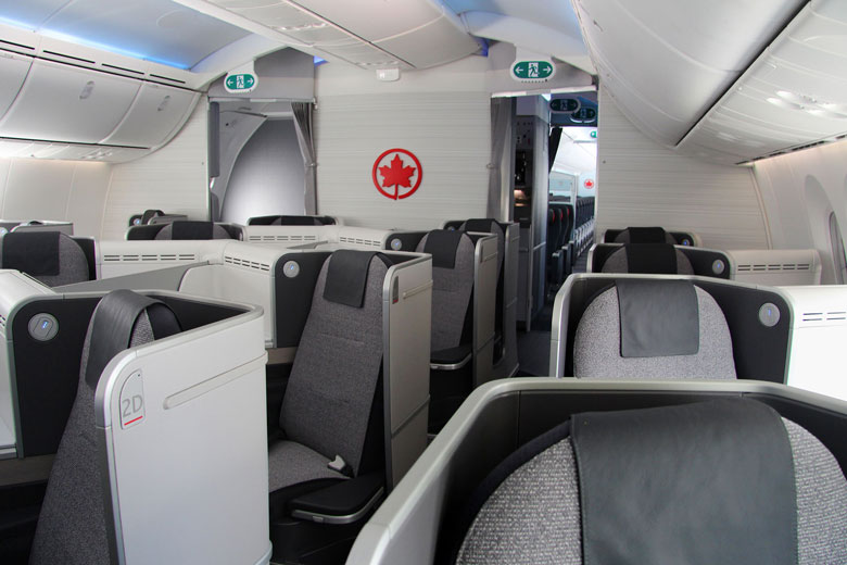 Air Canada International Business cabin