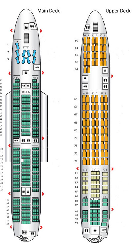 A380 Lufthansa Seating Chart