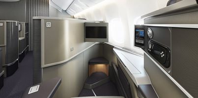 American Airlines B777-200ER Business Class seat 2