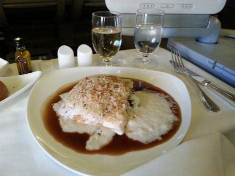Asiana Airlines food
