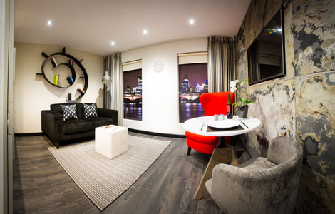 CL Serviced Apartments living room