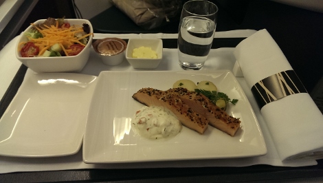 Cathay Pacific business class starter