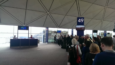 Hong Kong International Airport Gate 49