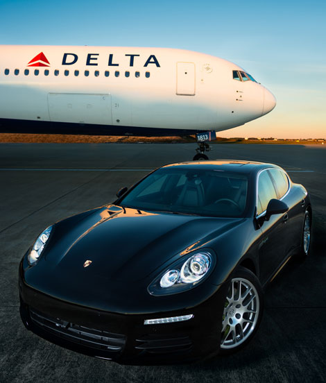Delta Porsche transfer service