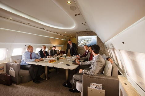 Emirates Executive lounge