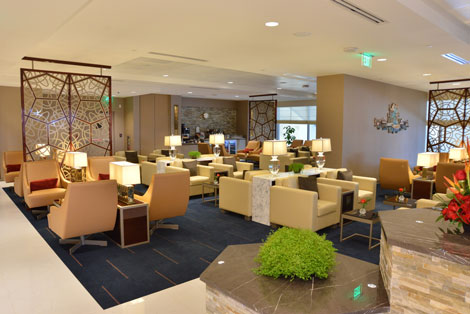 Emirates LAX lounge