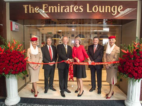 Emirates Lounge Glasgow opening