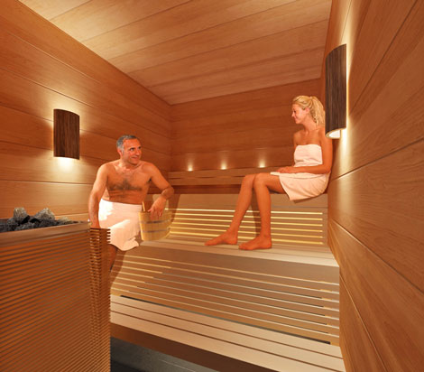 Premium Lounge sauna