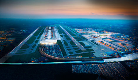 Proposed second runway at Gatwick