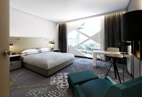 Hilton Amsterdam Airport Schiphol Twin Deluxe Guest Room