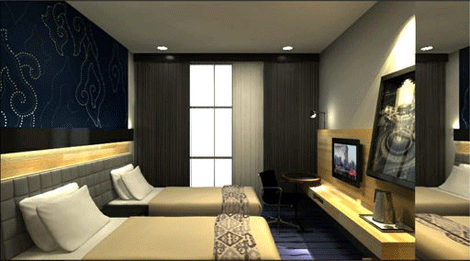 Holiday Inn Express Jakarta Thamrin guestroom