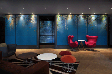 Malmaison London lobby