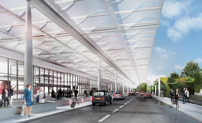 Manchester airport transformation programme exterior