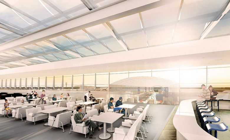 Manchester airport transformation programme interior