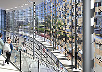 Artisit\\\\\\'s impression of the new Blackfriars station, London