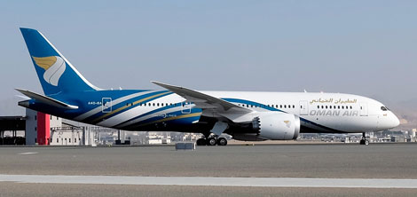 Oman Air B787-8