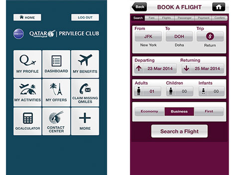 Qatar Privilege Club app