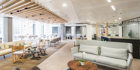 Regus lounge in London\\\\\\'s The News Building