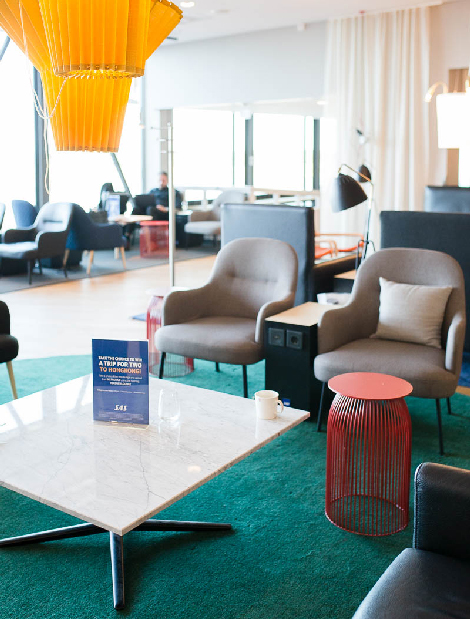 SAS Stockholm Arlanda T5 lounge
