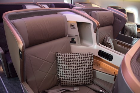 First Look Singapore Airlines Airbus A350 900 Business