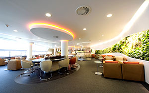 skyteam heathrow lounge facilities unveils shared