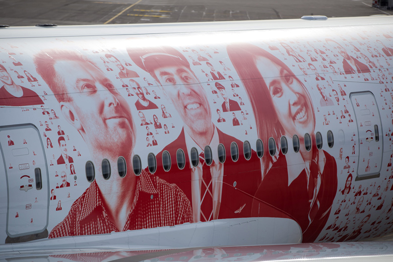 Faces of Swiss livery
