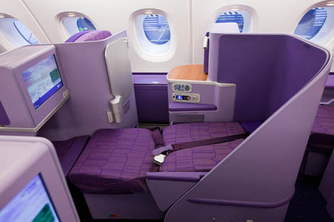Thai Airways A380 business class