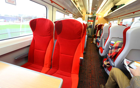 Virgin Trains East Coast new seats