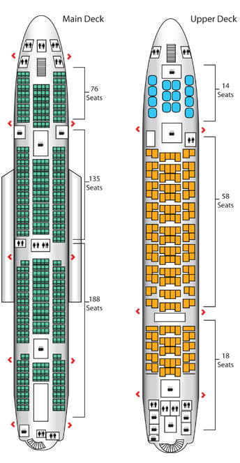 Airbus A380 Seating Chart Singapore Airlines
