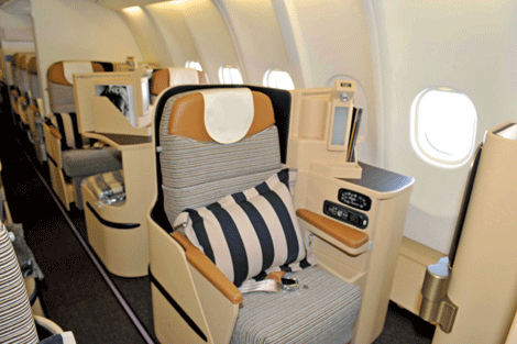 Etihad Airways A330 200 Business Class Traveller