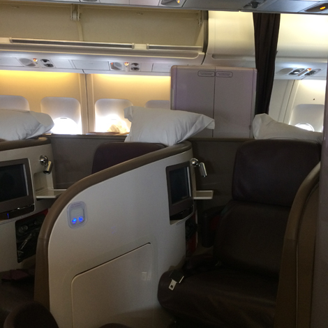 Virgin Atlantic A340-300 Upper Class – Business Traveller